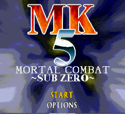 Mortal Kombat V Title Screen